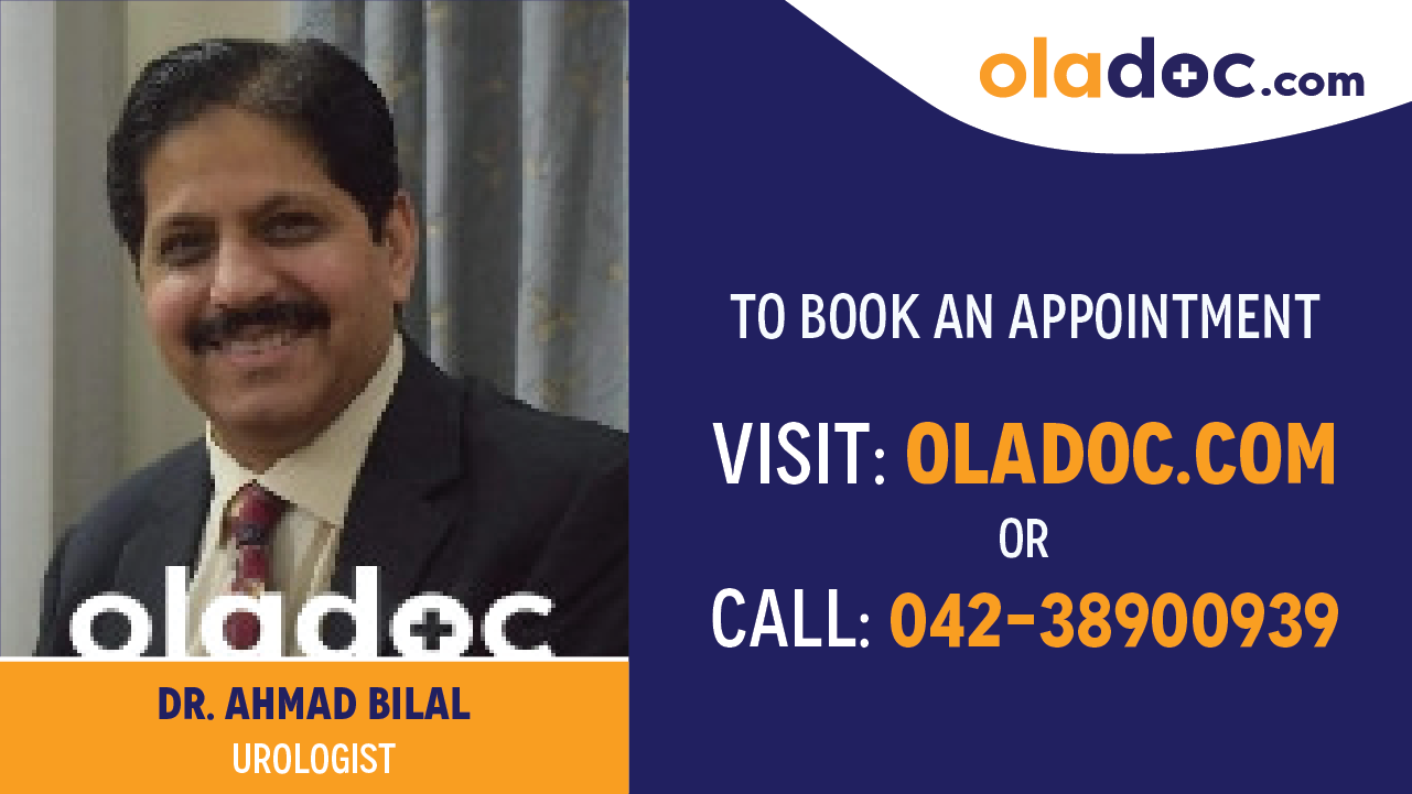 Book appointment with Dr. Ahmad Bilal-best Urologist in Multan